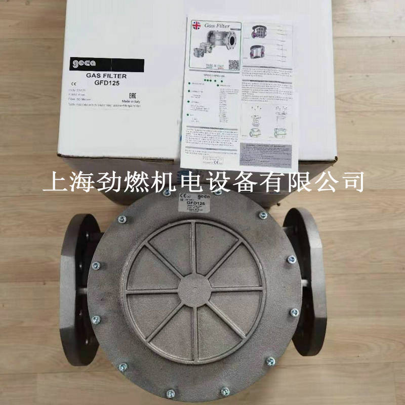 GFD125 意大利集咖GECA燃气过滤器装置  燃烧机过滤棉 滤芯 DN125