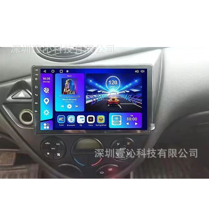 Suitable for 98-05 Ford Focus Model, Android Large Screen Navigation Frame, Cable, Center Control Panel, Dvd Modification