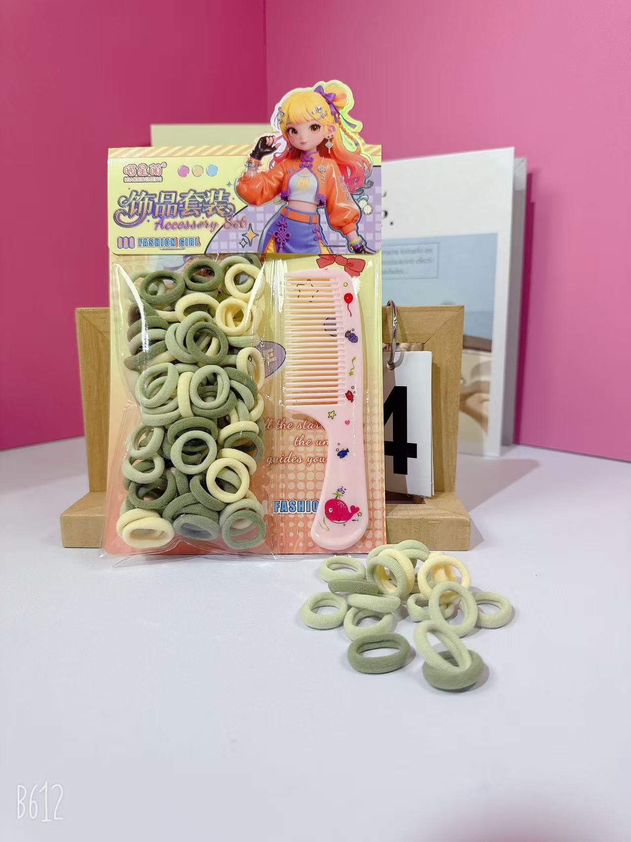 Alta elasticidad de los niños sin lesiones en la banda elástica del cabello, anillos para el cabello de los bebés 2026 nueva cuerda para la cabeza de las niñas image 7