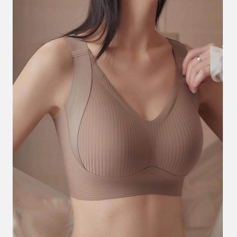 Tingmei Adjustable Bra for Large Busts, Minimizing Appearance, Anti-Sagging, Large Size, Seamless, Side Breast Collection, Women's Bra, Lift-Up Tingmei Adjustable Bra for Large Busts, Minimizing Appearance, Anti-Sagging, Large Size, Seamless, Side Breast Collection, Women's Bra, Lift-Up