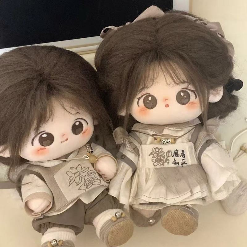 【在庫あり卸売】20cmコットンドール服中国風アンティークスーツベビー服無属性人形交換服|undefined