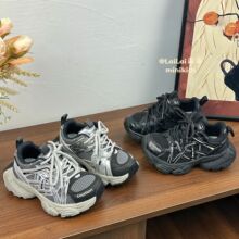 2026春秋季新款儿童老爹鞋时尚包底休闲鞋潮流洋气双网男女童运动
