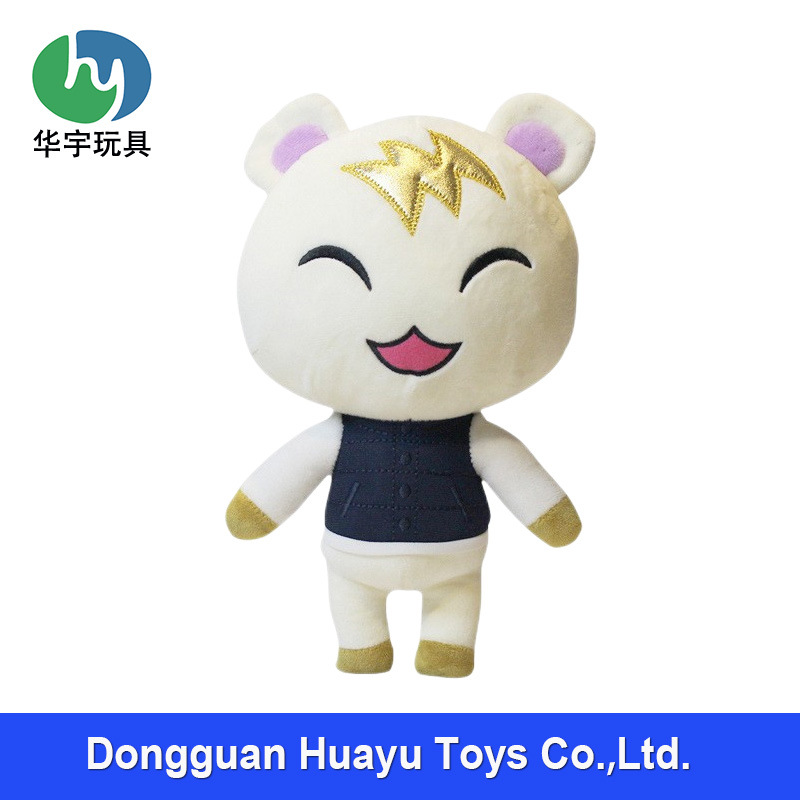 动漫游戏狐狸美人公仔打样定制电影IP发布会赠品毛绒玩具猫妖玩偶