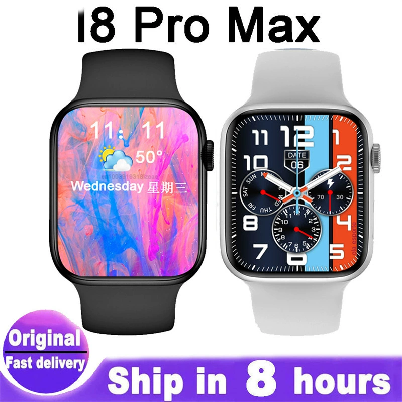 Умные часы I8 Pro Max Bt отвечают на звонок, спортивные фитнес-умные часы