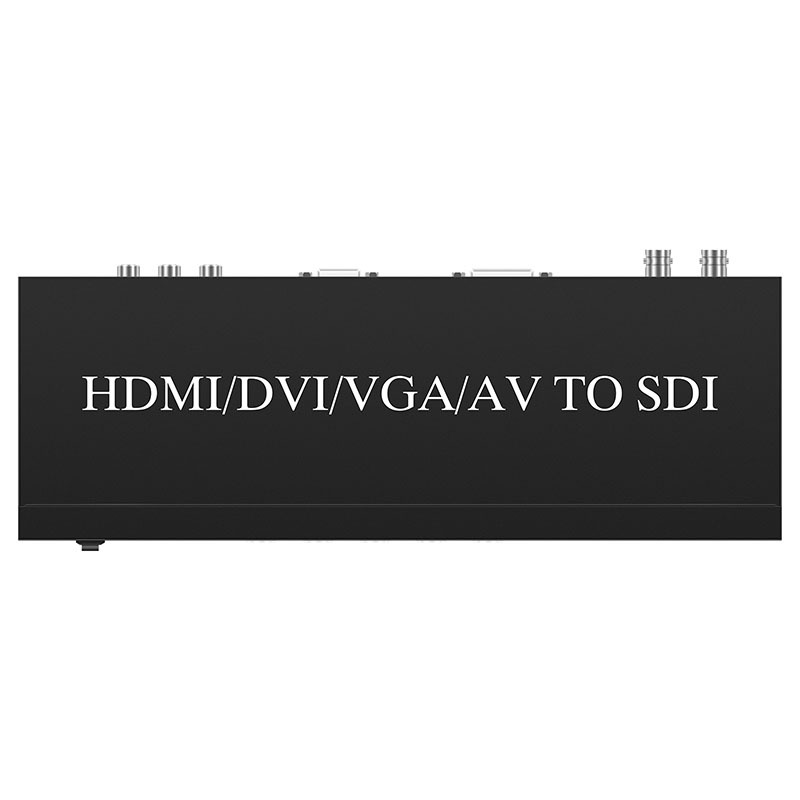 HDMI VGA AV DVI a SDI multiformato Conversión de señal de vídeo SDI señal de vídeo digital