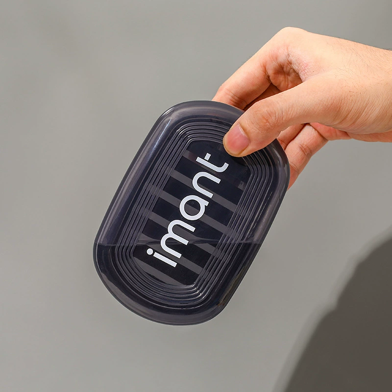 Double-layer soap holder, handheld drying rack for traveling, storage box