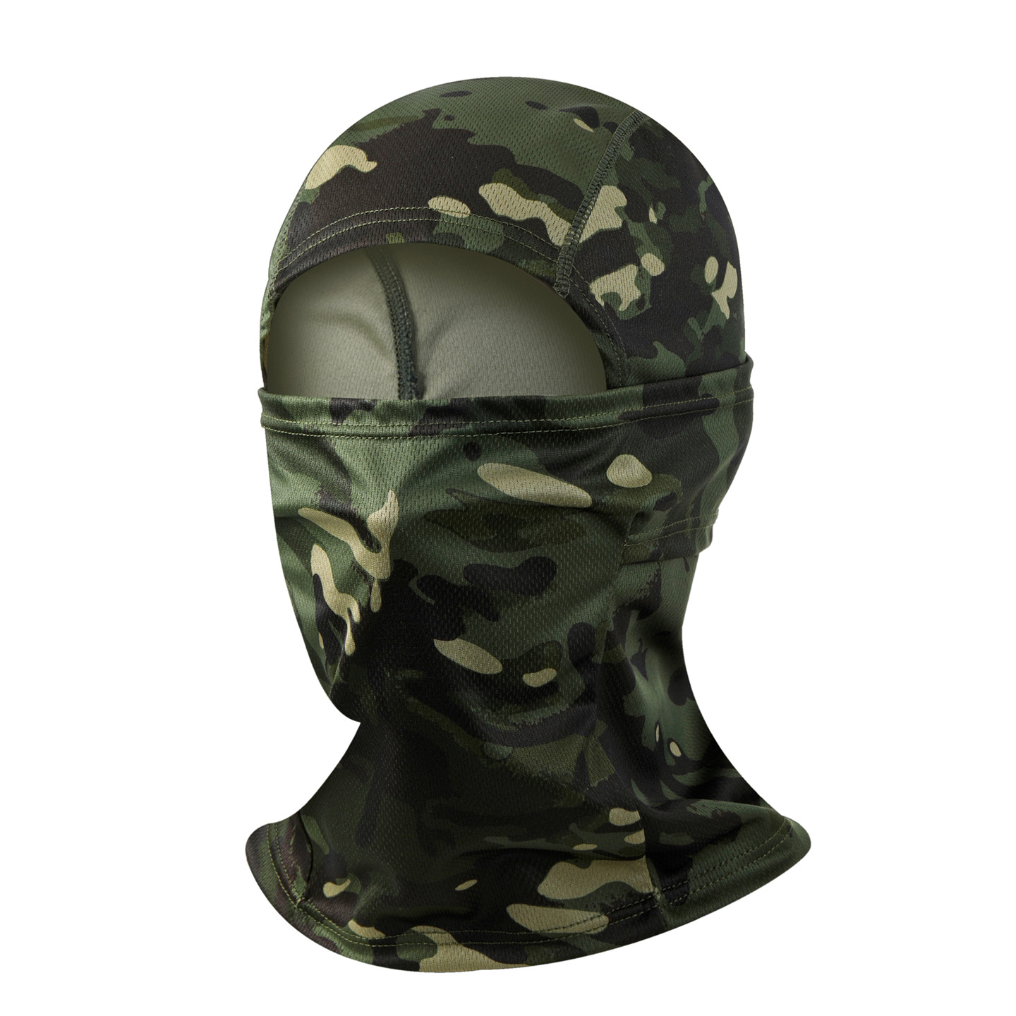 Máscara solar de ciclismo transfronteriza cubierta de camuflaje al aire libre secado rápido respirado a prueba de viento protector facial turbante militar para hombres y mujeres