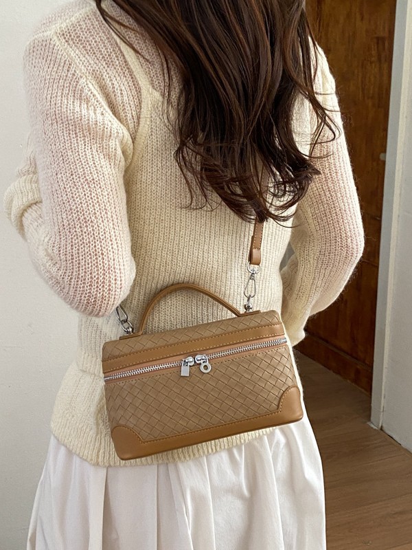 Bolso para mujeres 2026 venta caliente nuevo retro tejido bolso de mano de mano de alta calidad lujoso ligero bolso de hombro