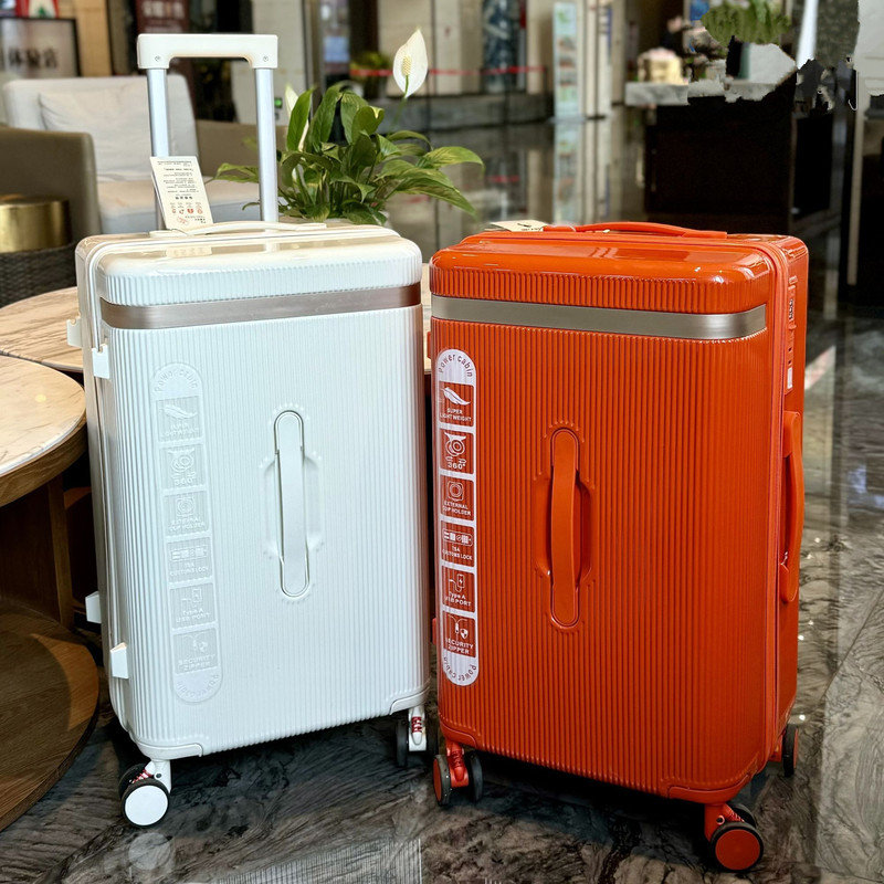Export Export Trolley Case, Extra Large Capacity, Anti-Fall Suitcase, Business Password Box, Women's Silent Multi-Functional Suitcase