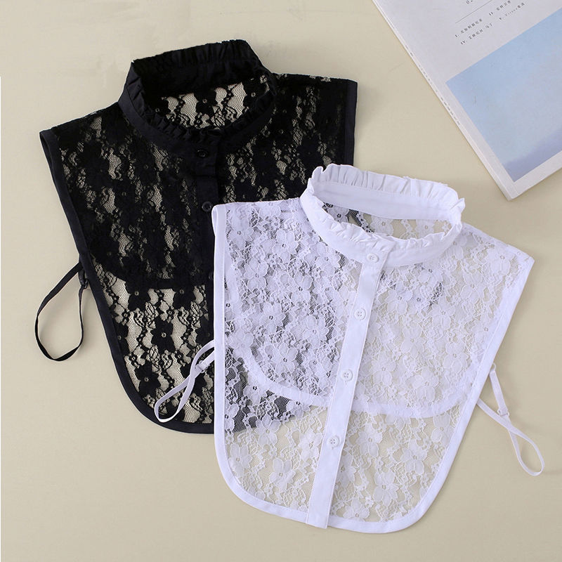 Lace Fake Collar New Style Shirt All-match Vertical Collar Fake Collar Shirt Collar Fake Collar All-match Decorative Collar
