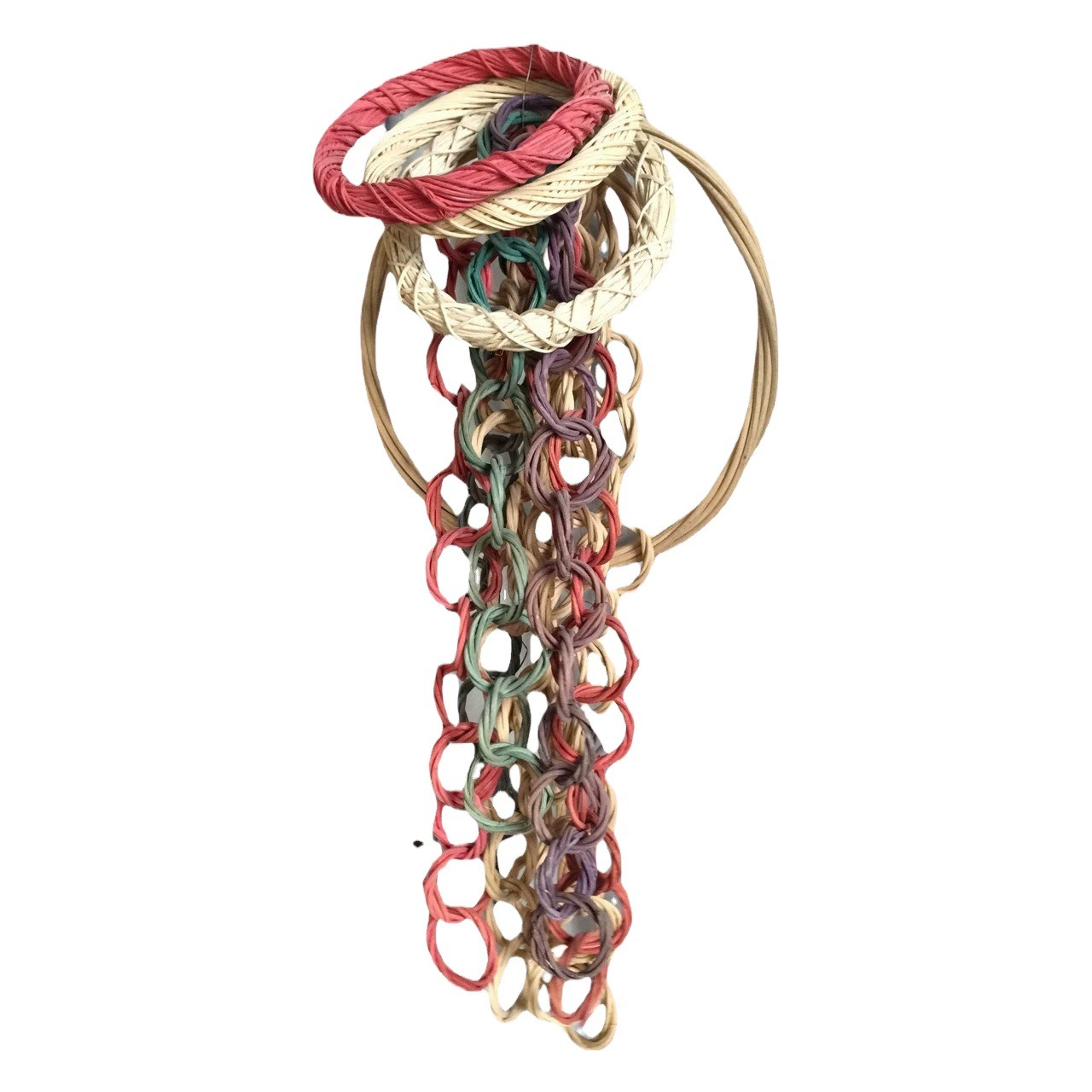 Ротанг кольцо из ротанга попугай поставляет игрушки для птиц трансграничные поставки