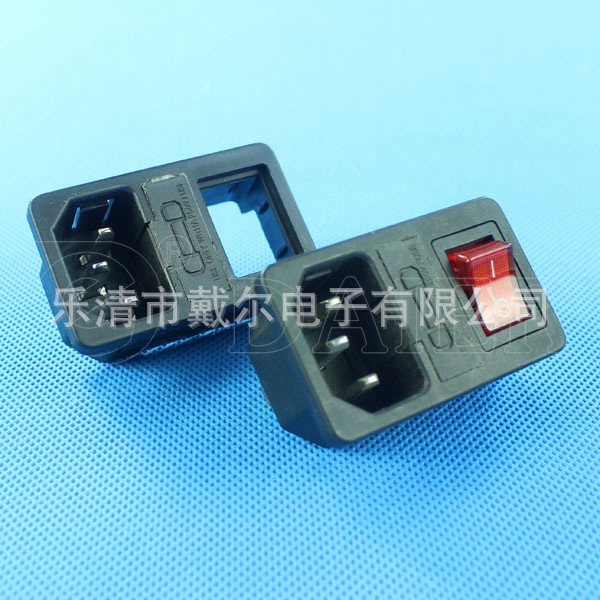 供应AS-10不带开关带保险丝电源插座