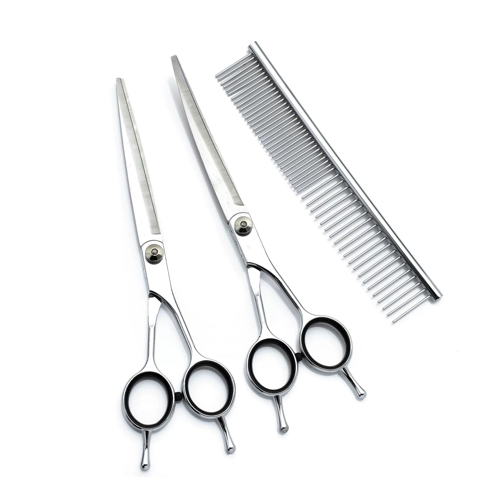 クロスボーダー7インチ分体ペットハサミセット美容ツール