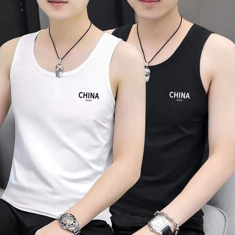 High-End Cotton Sports Vest for Men, Summer Inner Wear, 2026 New Style Sleeveless Undershirt, Youth Vest Sweatshirt High-End Cotton Sports Vest for Men, Summer Inner Wear, 2026 New Style Sleeveless Undershirt, Youth Vest Sweatshirt