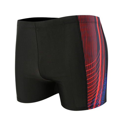 One piece drop shipping beach swimming pants men's hot spring pants new loose professional swimming print quick dry display vacation