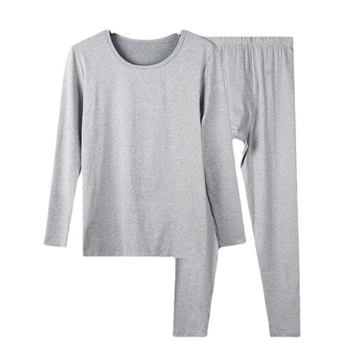Autumn thin lined padded warm men's set thermal underwear warm leggings with legging