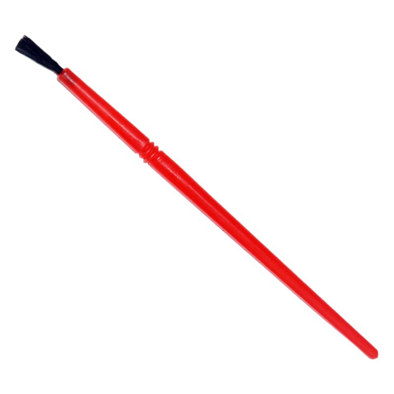 Small Plastic Brushes with Bristles, Various Sizes from 4.8cm to 16.5cm, Suitable for Children's DIY Painting
