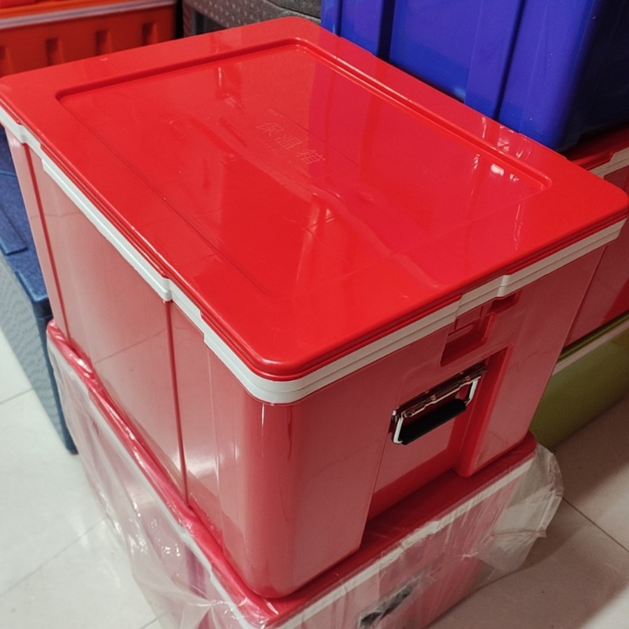 厂家现货食品级户外便捷冷藏保温周转箱快餐郊游加厚外卖保温箱