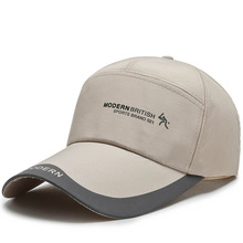 2025春秋新款男女棒球帽硬顶大头围运动防晒鸭舌帽子韩版字母外贸