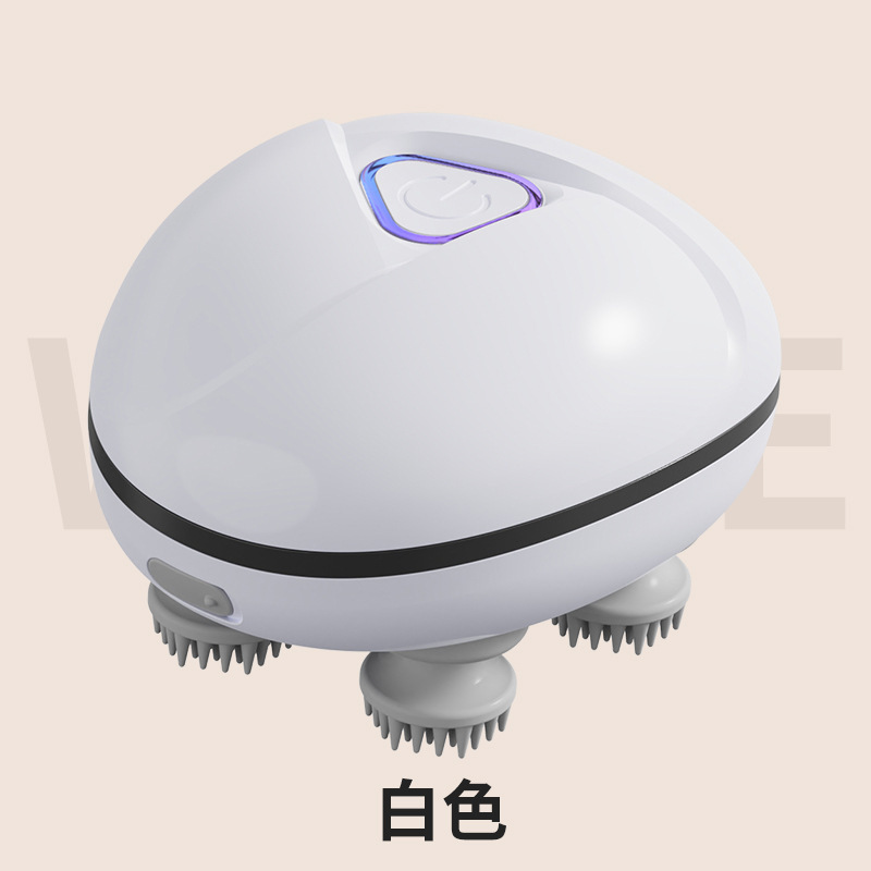 国境を越えたミニ頭部マッサージ器電動四爪マッサージ機頭皮解凍頭治療器手頭マッサージ器|undefined