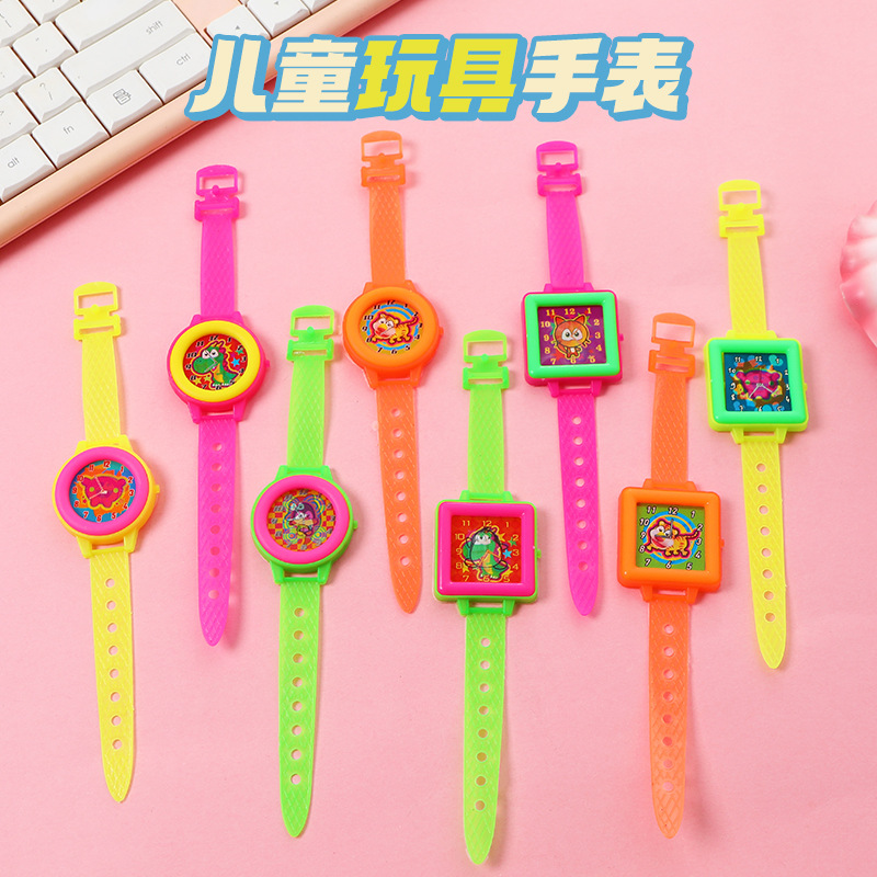 Nuevo reloj cuadrado redondo de dibujos animados gradiente de juguetes de regalo rompecabezas cerebro juguetes pequeños venta al por mayor venta directa de fábrica