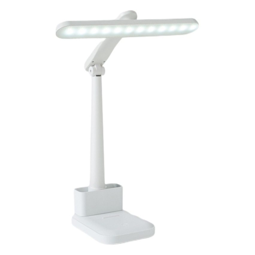 Lámpara de escritorio plegable LED, lámpara de lectura con protección ocular, lámpara de estudio especial para estudiantes, lámpara de noche para dormitorio, lámpara de escritorio pequeña recargable para dormitorio