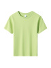 Children's cotton colored T-shirt, 180 gram, with short sleeve, family style