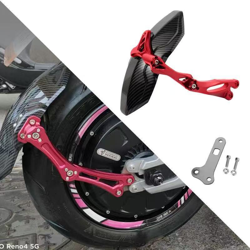 Electric vehicle fender, Ninebot E125 E200 Series - n7080-e708090100-red-009