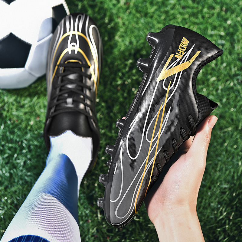 Cロサッカーシューズ男女子供用スパイク大人用ロングスパイクag小中学生メッシファルコン男児競技トレーニング|undefined