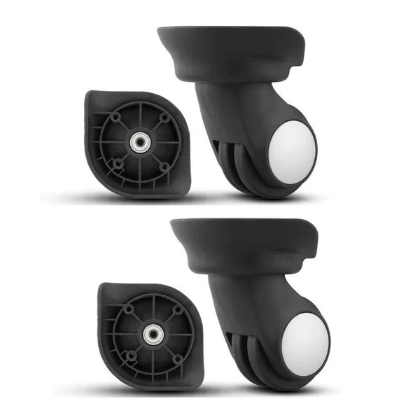 Four-Hole Cl Suitcase Wheel Replacement Universal Wheel Parts for Luggage, Password Lock Suitcase Wheels, Suitcase Sliding Rollers