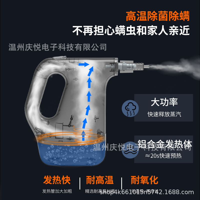 手持高压蒸汽清洗机小型家用厨房油污高温清洁陈年污垢全屋清理机|undefined