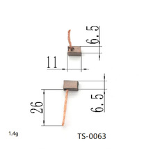 6.5*6.5*11  ܇L늙C̼ˢ ̼ˢֱ늙C̼ˢ  ABS̼ˢˢ
