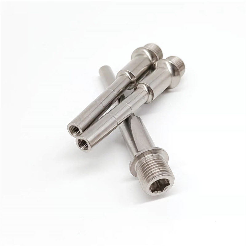 钛合金自行车踏板轴加工