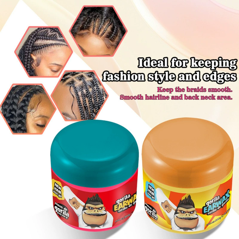Воск для укладки волос, модная укладка, натуральный пушистый, длительное увлажнение, цветной воск для волос, прямые продажи с фабрики