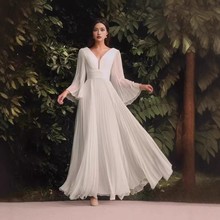 Classical white dress�ŵ�ɭŮ���ŶY���W�ޑ��f�m͢��VŮ�B��ȹ