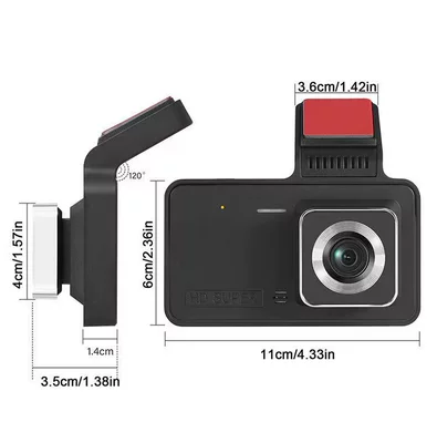 Reversing Image Cycle Recording Cross-Border – Driving recorder - p600-single-lens-wifi-version