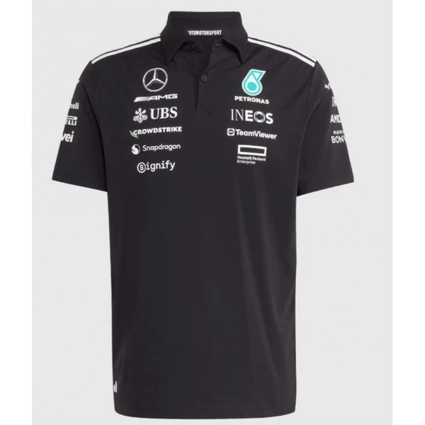 2025F1 Mercedes Black POLO