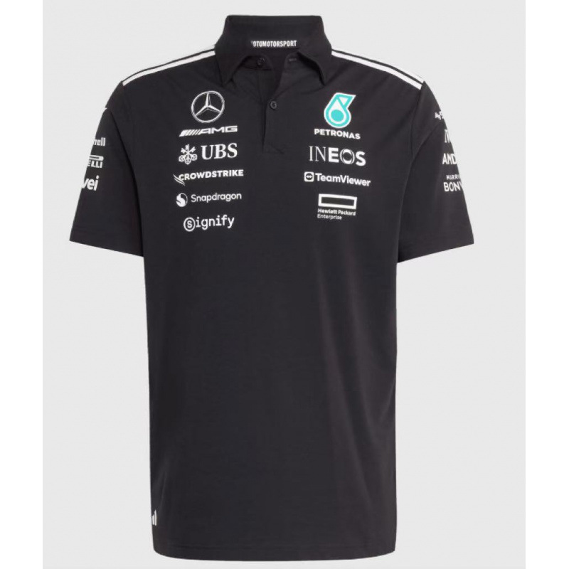 25-26 Aston Martin Ferrari Red Bull McLaren Mercedes trajes de carreras deportivos de manga corta ropa casual