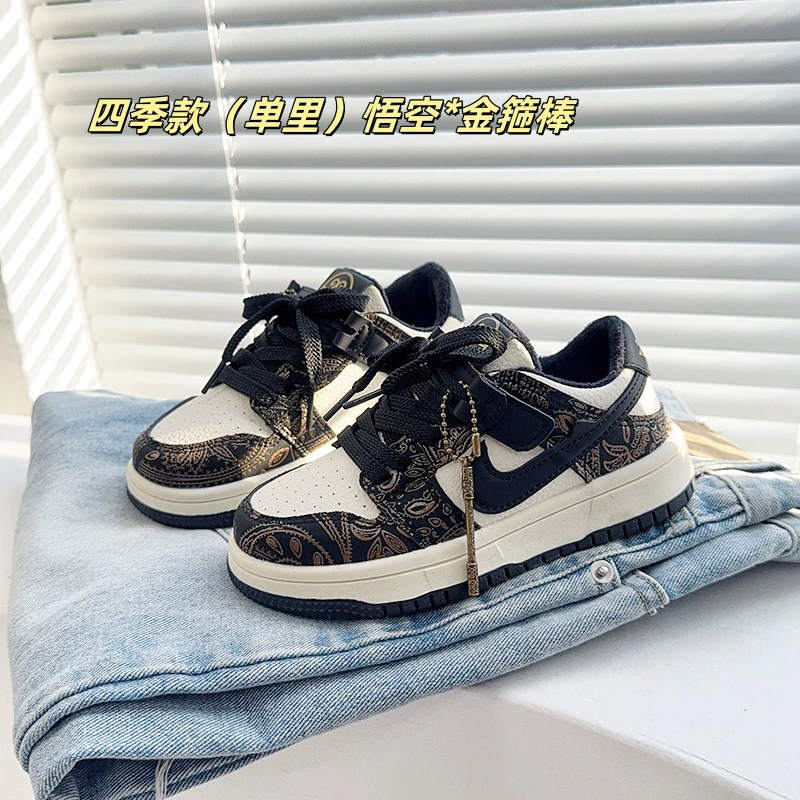 Air Jordan детские кроссовки, белые кеды, спортивная обувь, модель 2025 весна/осень
