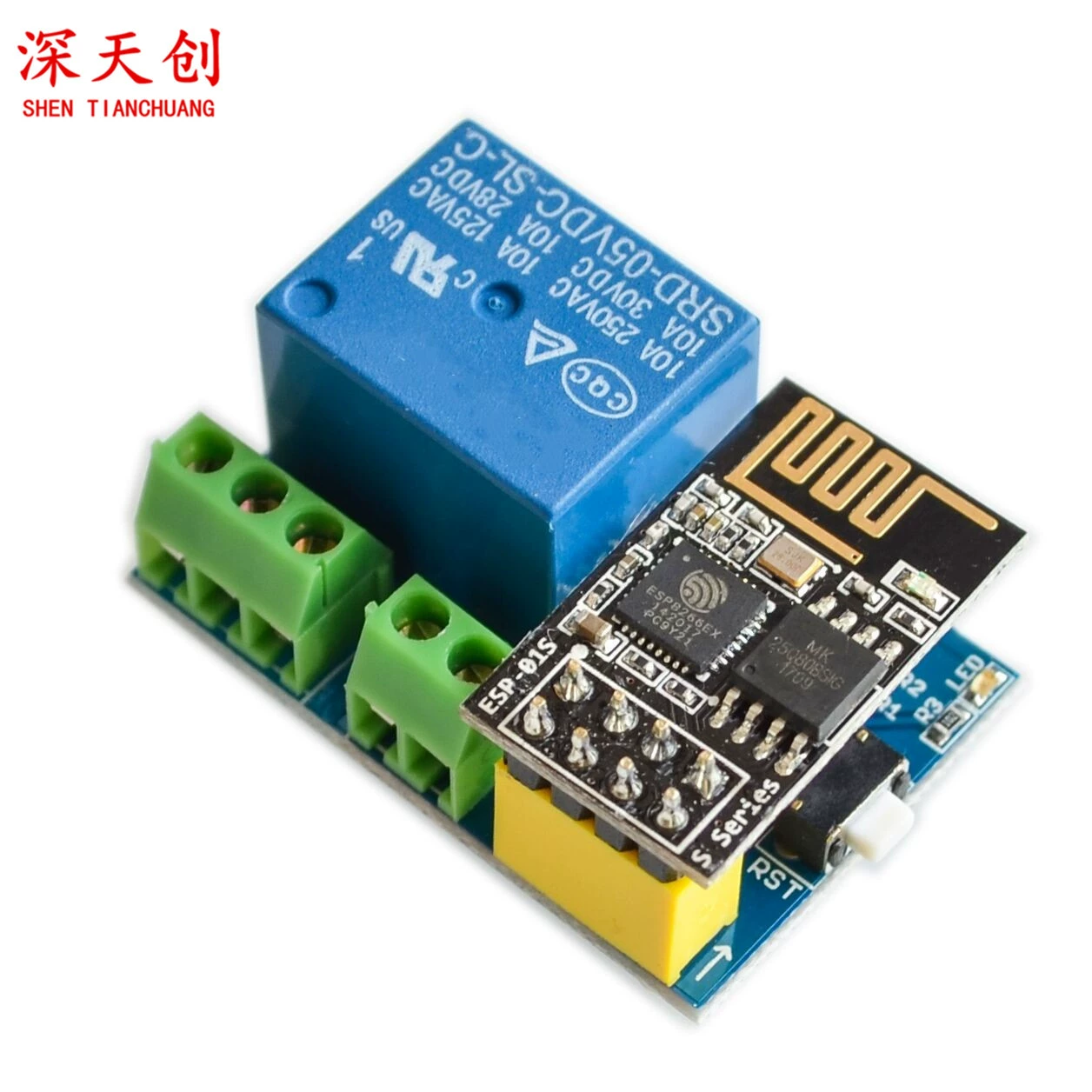 ESP8266 ESP-01S Релейный модуль WIFI Реле умная розетка плюс несколько ESP-01S