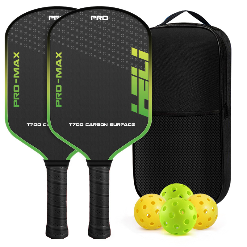 Carbon Fiber Full Set Pickleball Paddle Children's Pickleball Racket T700 Fabric Texture Pickleball Paddle
