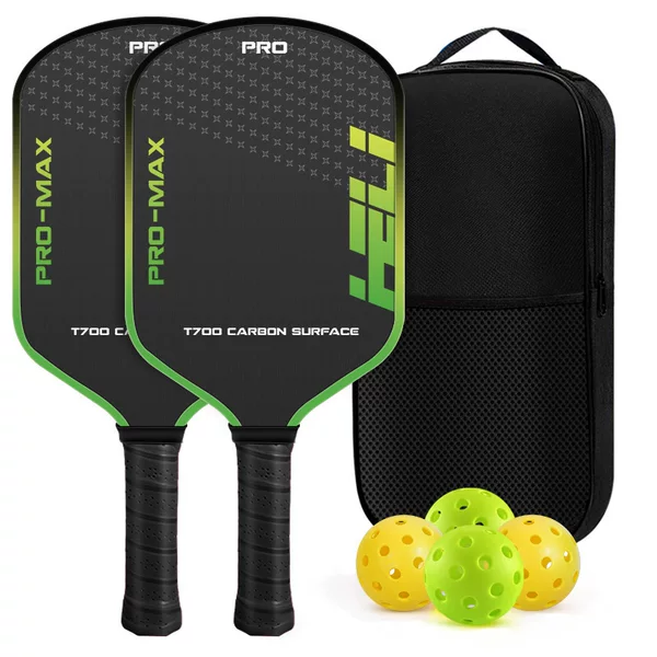 Carbon Fiber Full Set Pickleball Paddle Children's Pickleball Racket T700 Fabric Texture Pickleball Paddle