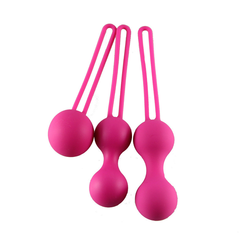 Smart Kegel Training Balls, Vibrating Silicone Dual-Ball Vaginal Exerciser, Purple — detail image 8