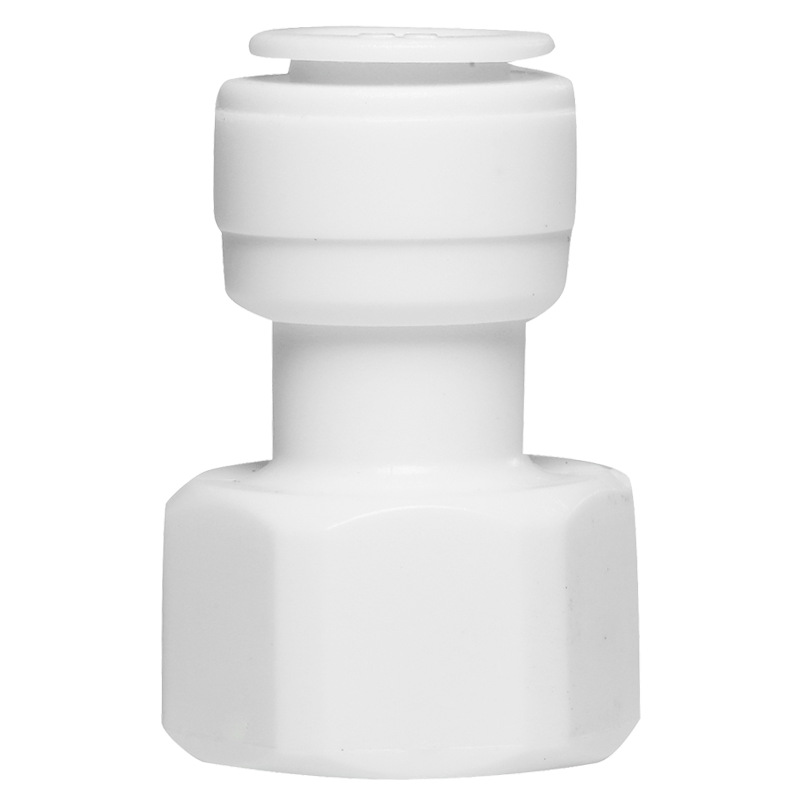 Rosca interna recta de 4 puntos a tubería de PE de 3 puntos 4-Turn Diámetro de tubería de unión de 3 puntos 3/8 rosca interna 4 puntos KM43N conexión rápida sin tarjeta