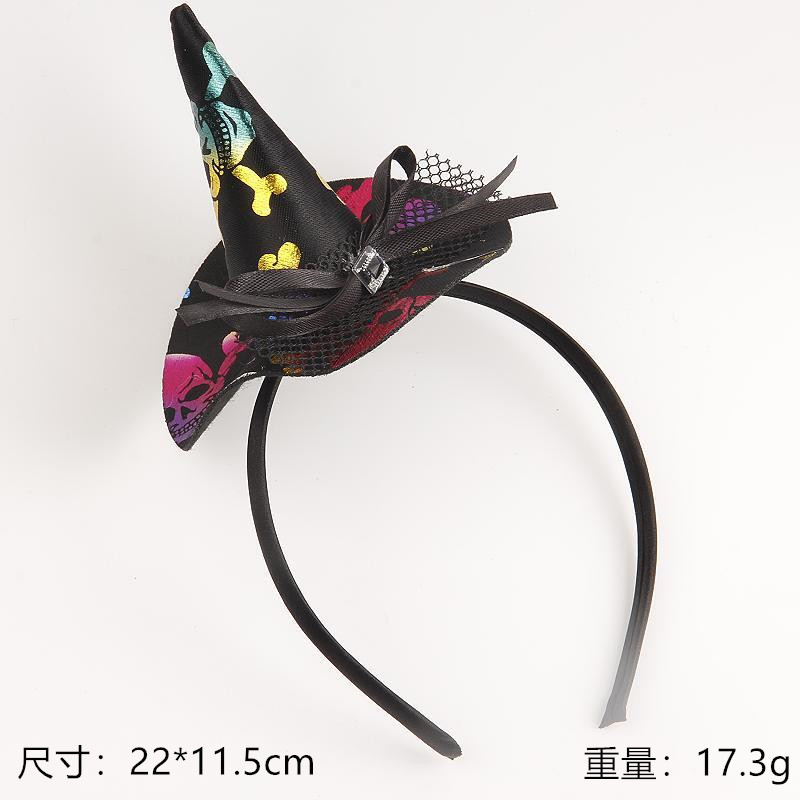 2025 クロスボーダー新ホット販売ハロウィンヘッドバンドヘアアクセサリー鬼祭りパーティーパーティー装飾ホリデー小道具頭飾り|undefined