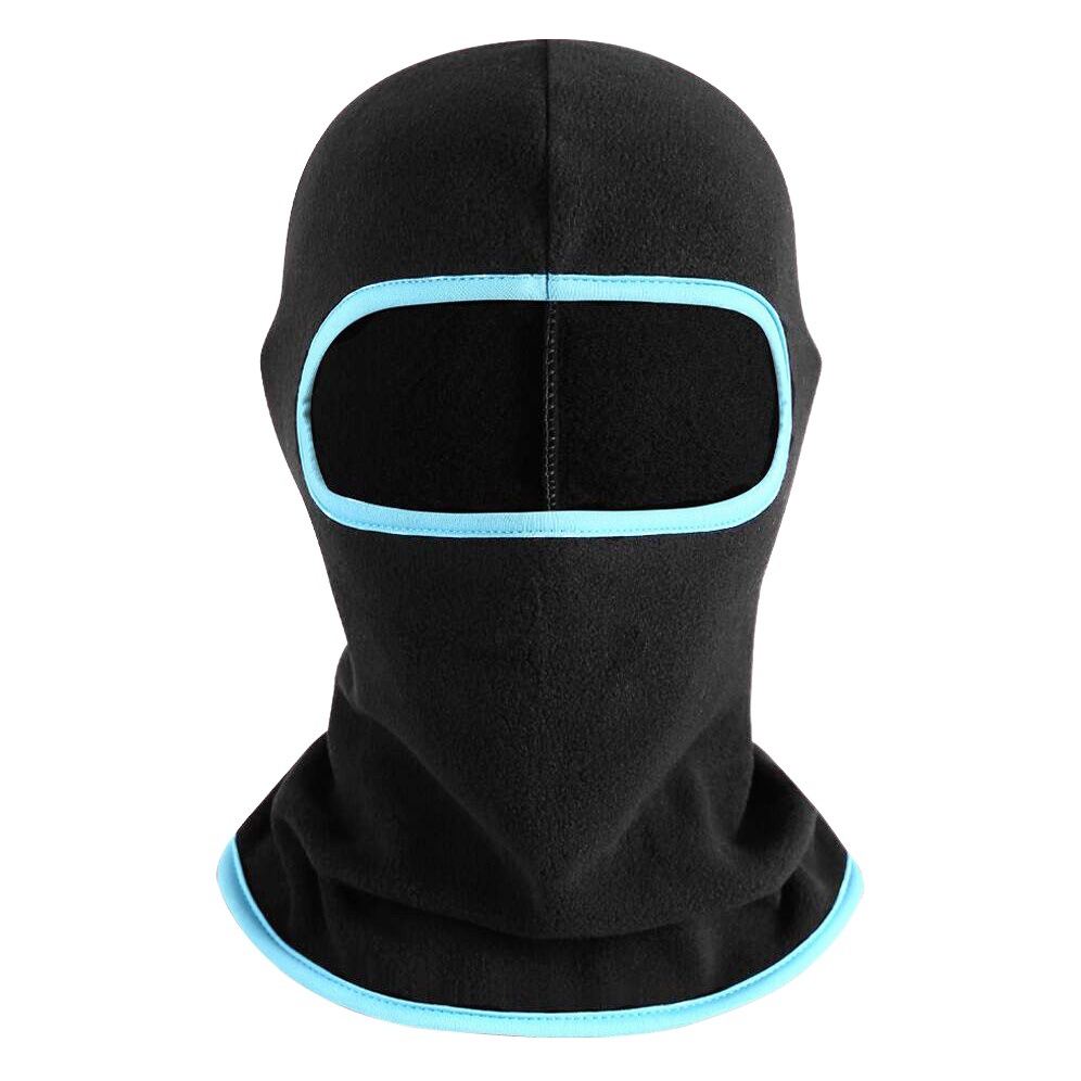 Ciclismo sombrero de lana tapa otoño e invierno a prueba de frío polar máscara de esquí deportes al aire libre a prueba de viento sombrero de protección facial caliente