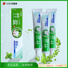 韩国LG生活健康固齿源皓齿牙膏105g清口气薄荷含氟清洁牙齿清爽