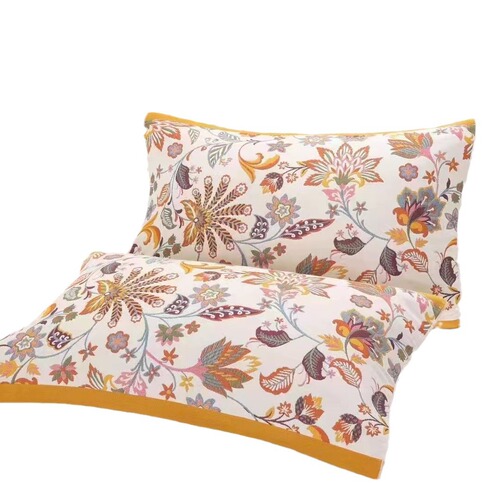 8-layer quilted gauze travel pillowcase for adults, single use, color-woven pattern, suitable for all seasons, soft, wholesale