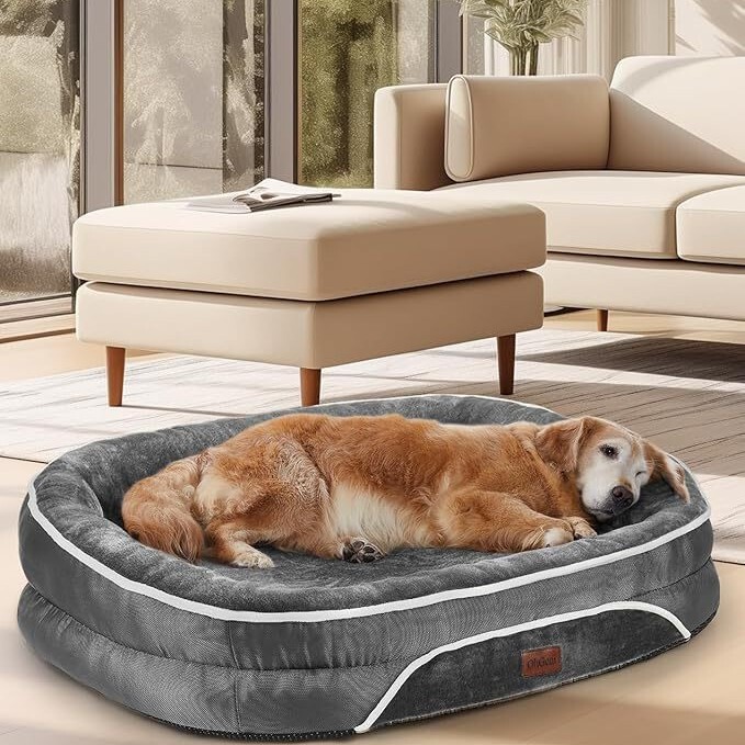 Amazon Cross-border Pet Kennel Cat Kennel Removable and Washable Medium and Large Dog Kennel Orthopedic Dog Sofa Bed Universal for All Seasons