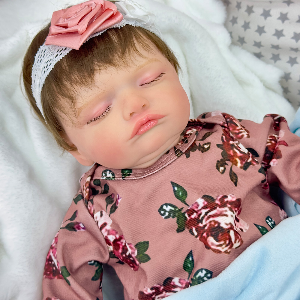 Comercio exterior de simulación de bebés cambiando muñecas de goma blanda 50cm nuevas muñecas pesadas regalos para niños muñecas nacidas